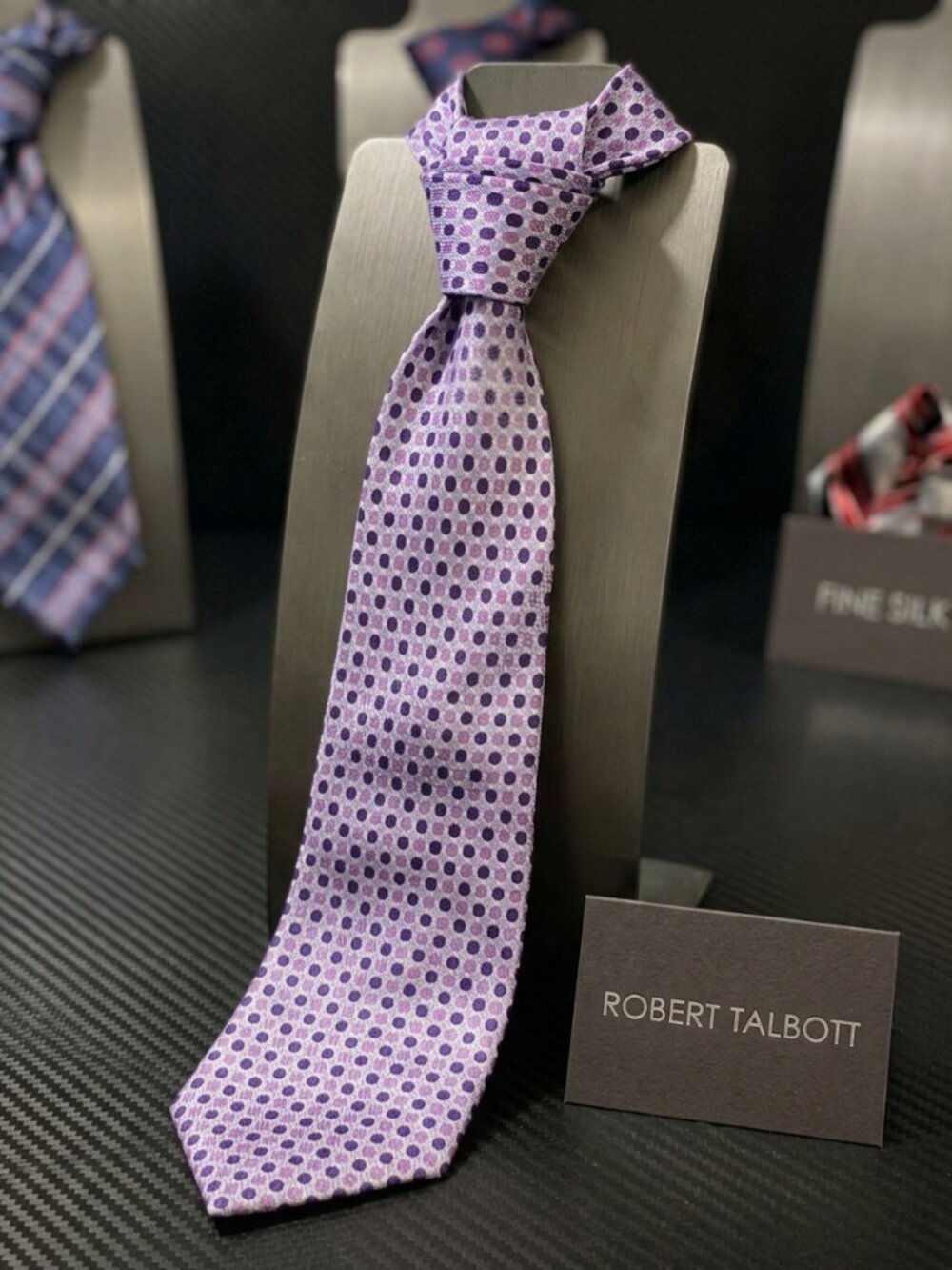 A Robert Talbott silk necktie